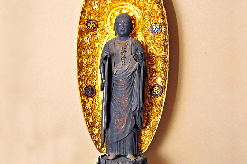 地蔵菩薩像（鎌倉時代・長野市指定文化財）
