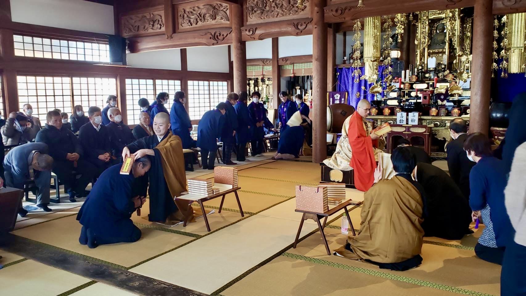 <ruby>大般若御祈禱<rt>だいはんにやきとう</rt></ruby>法要