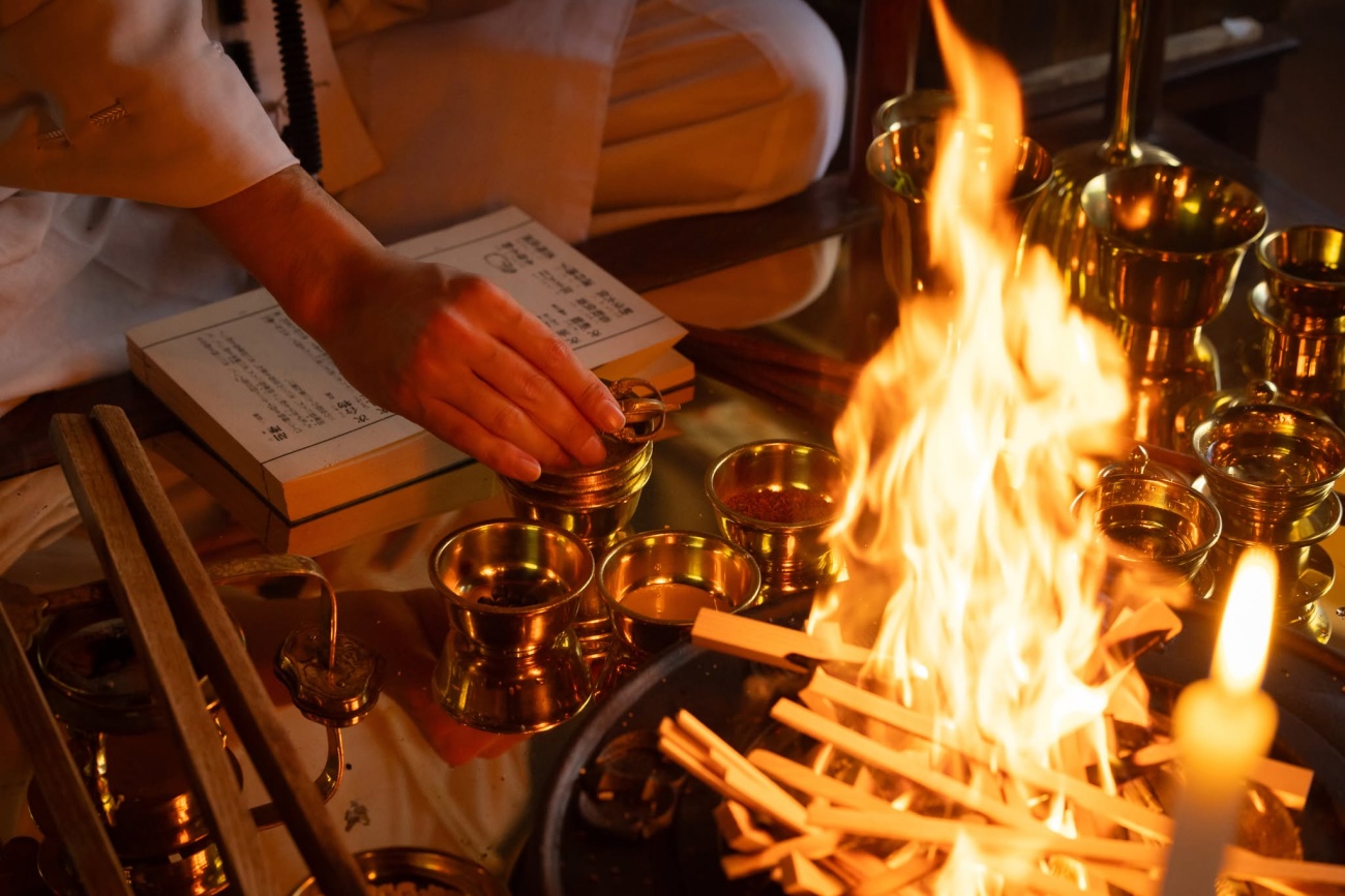 月に一度の護摩祈願