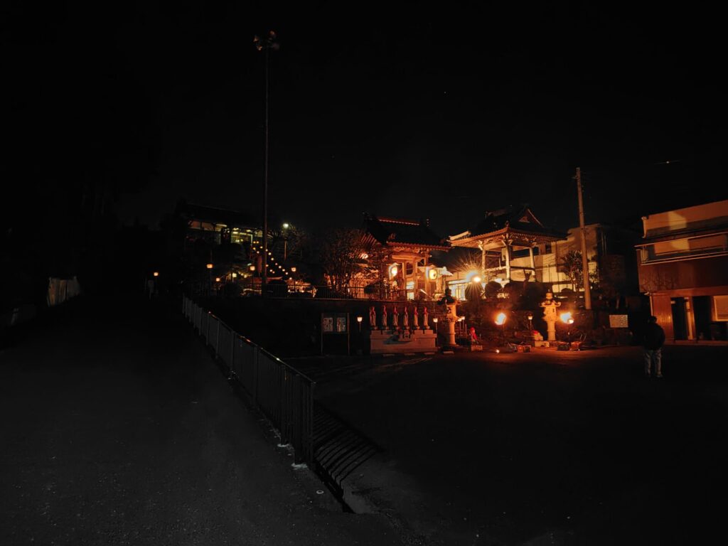 阿弥陀院　除夜の鐘