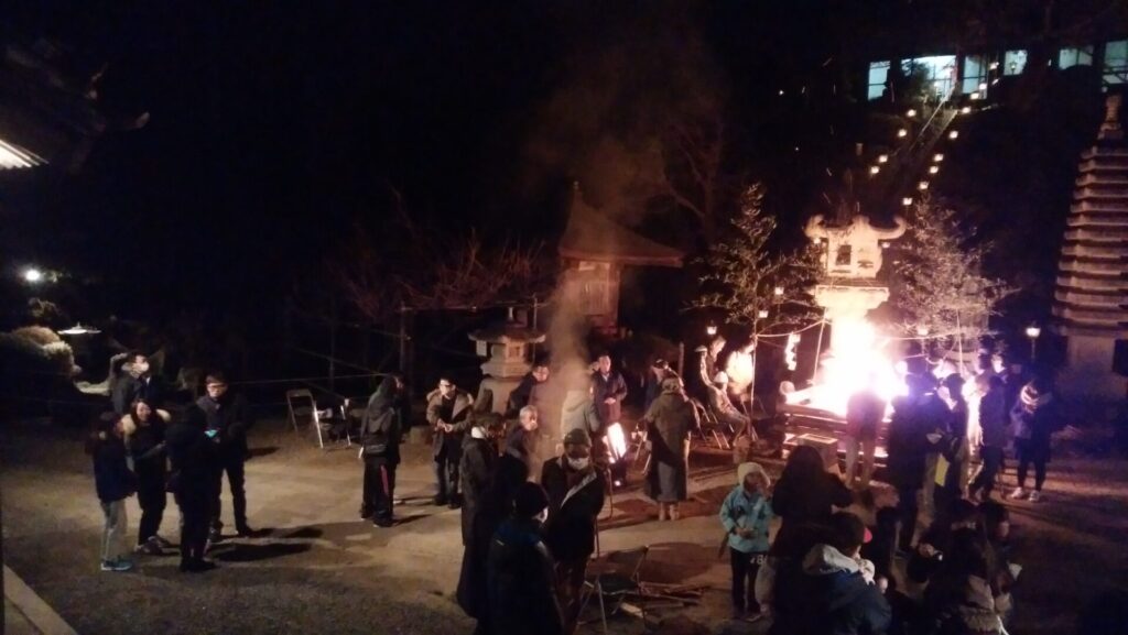 阿弥陀院　除夜の鐘