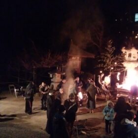 阿弥陀院　除夜の鐘