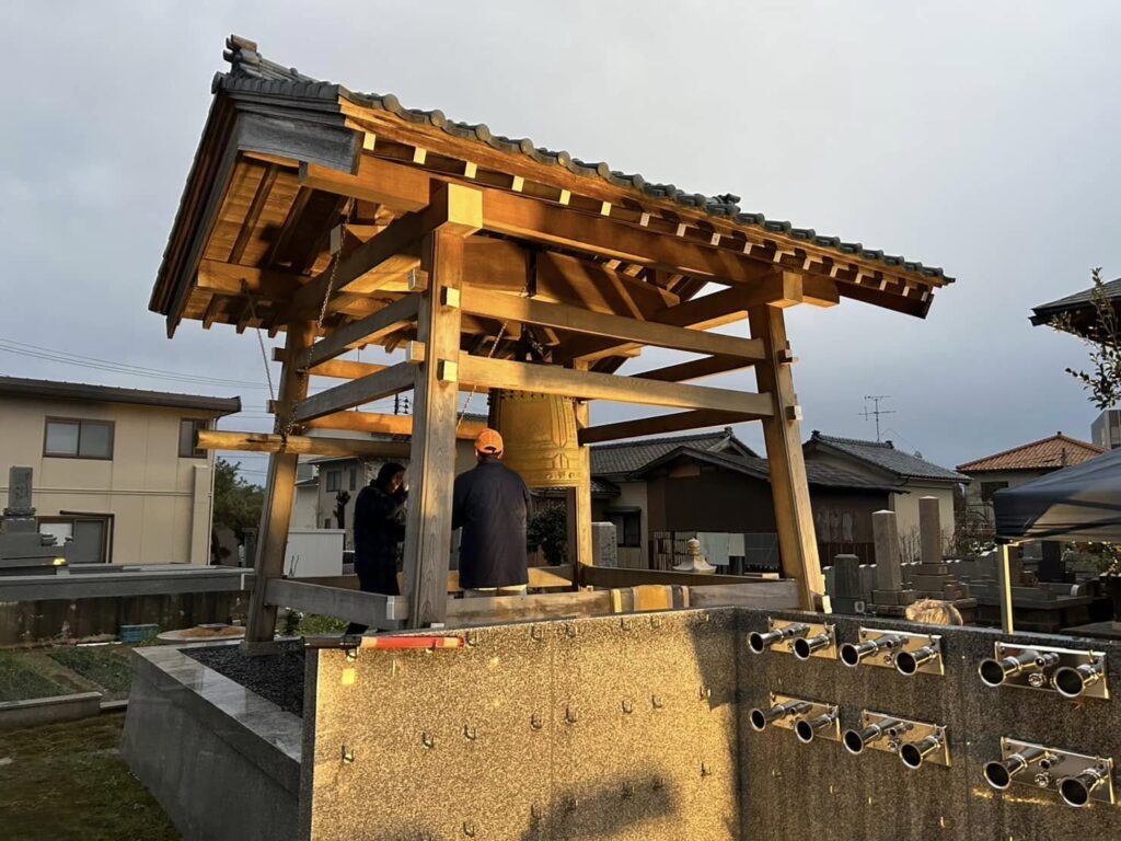 林正寺　除夜の鐘