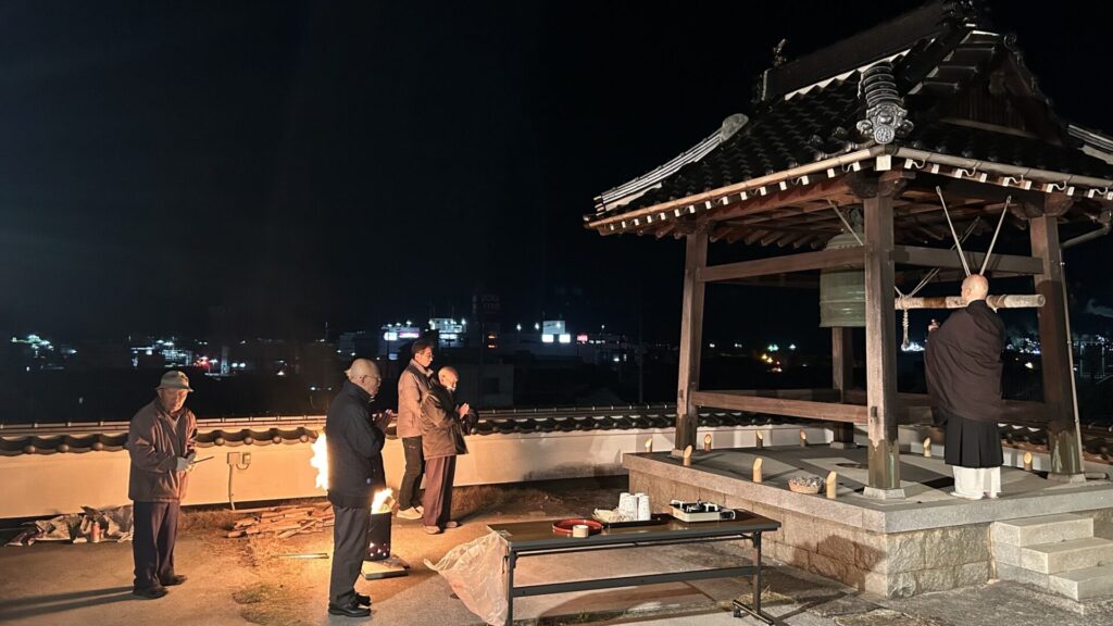 西念寺　除夜の鐘