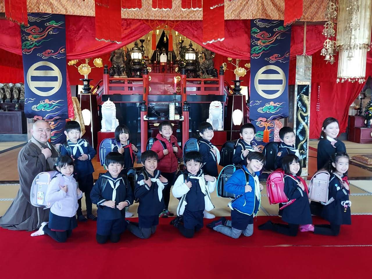 ランドセル祈願